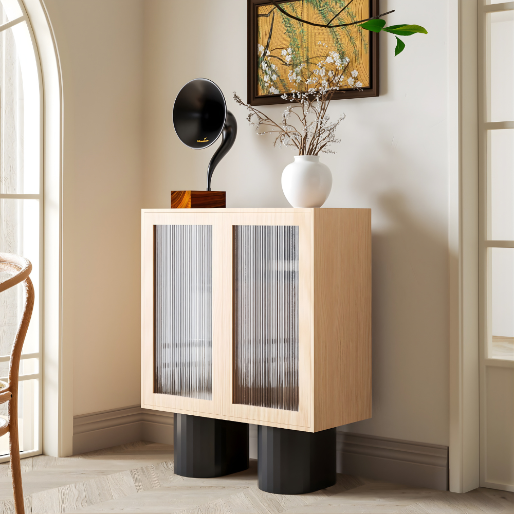 Blocca Storage Glass Cabinet - Lux Elegant Storage Solution