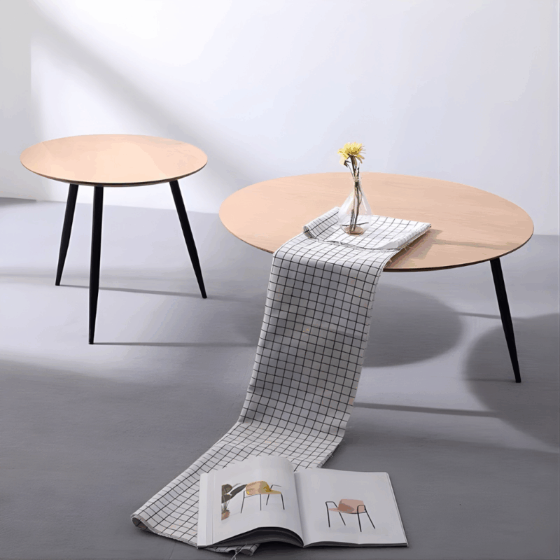 Izenic D.80cm Coffee Table - Crafted Elegance, Built to Last