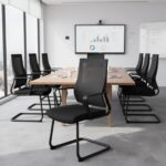 Stryv Slide Black Frame Office Chair – Ergonomic Luxury - Image 2