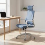 Stryv Headrest Grey Frame Office Chair – Ultimate Ergonomic - Image 2