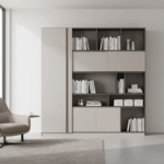 Syntera Crest Book Cabinet ? Exquisite Modern Elegance - Image 2