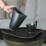 Urbanloft Home Welle Ceramic Plate Decoration - Image 2