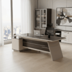 Colonade Table Kantor 2.4 — Kemewahan yang Tahan Lama - Gambar 2