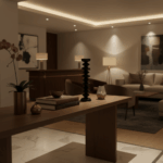 Alto Dekorasi Logam Besar – Karya Seni untuk Interior Modern - Gambar 3