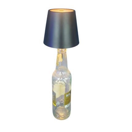 Amfora Lampu Meja Hitam – Desain Premium Eksklusif