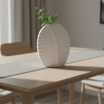 Urbanloft Home Bianca Ceramic Vase Decoration - Image 4