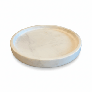 Enyo Tray Bulat Marble – Dekorasi Premium yang Memukau