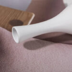 Kryse Ceramic Vase - White - Image 3