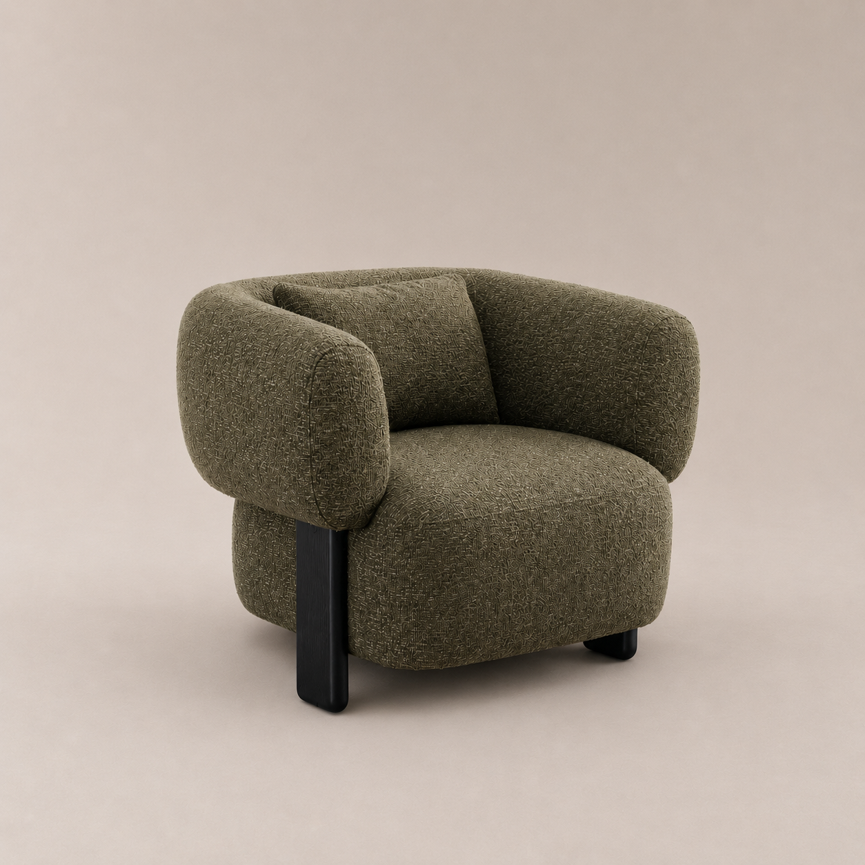 E3YS166-FA-MUFFLE MUFFLE Lounge Chair - Gambar 1