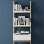 Etera Rak Rangka Kayu Ash – Storage Elegan Sempurna - Gambar 2