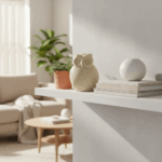 Eule Patung Keramik – Dekorasi Premium yang Memukau - Gambar 3