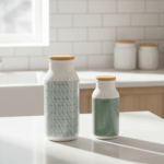 Flasche Ceramic Bottle Decoration - Image 3