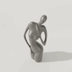 Geneva Large Brown – Patung Dekoratif Ikonik & Memukau