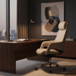 Hyperion Office Chair Eksekutif  – Ergonomis Mewah Elite - Gambar 2