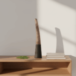 Vas Keramik Metal / Menzel Large Ceramic Metal Glaze Vase - Image 8