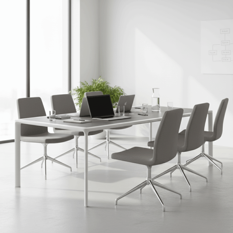 Novastra Table Rapat 2.0 – Desain Kuat, Gaya Abadi & Inovatif