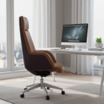 Regora Office Chair Eksekutif – Mewah & Dukungan Optimal - Gambar 3