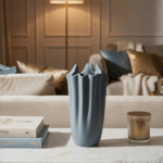 Romolo Tall Grey – Vas Dekorasi Superior untuk Ruang Anda - Gambar 4