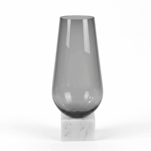 Rubens Tall Gelas Dekorasi Putih – Gaya Minimalis dan Elegan