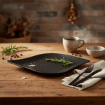 Urbanloft Home Welle Ceramic Plate Decoration - Image 3