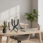 Wronki Dekorasi Logam – Patung Logam Modern Rumah Elegan - Gambar 3