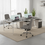 Strivon Desk 4-Seat ? Ultimate Elegant Workspace Upgrade - Image 2