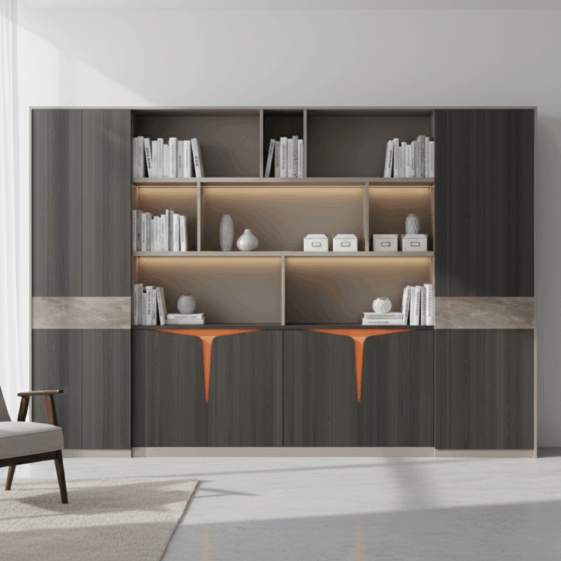 Rimlume Bar Rak Buku – Penyelenggara Elegan yang Sempurna