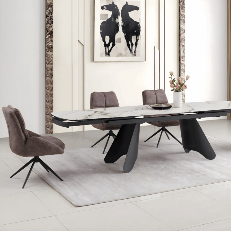 Serra Dining Chair Sandaran Tangan – Nyaman & Elegan