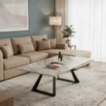 Gravion Coffee Table – Table Modern Mewah dengan Keindahan - Gambar 3