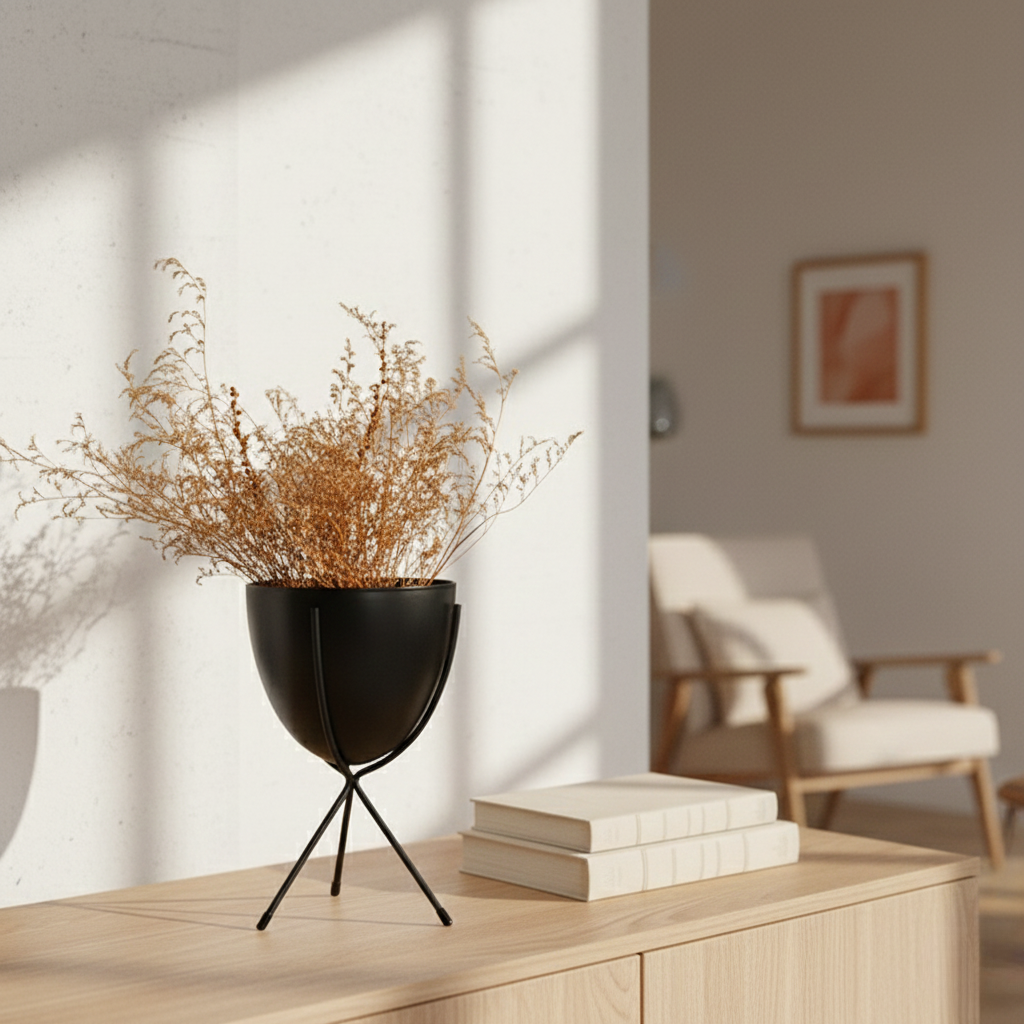 Osh Vas Hitam – Keindahan Abadi &amp; Home Decoration Premium