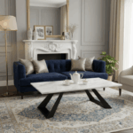 Forma X Meja Kopi – Pusat Ruang Tamu yang Elegan & Modern. 