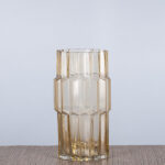 Annona Yellow Large Vas Kaca – Vas Dekorasi Elegan & Solid - Gambar 2