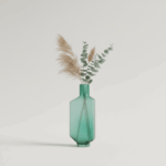 Aare B Lime Vas Kaca – Keanggunan Dekorasi Transformatif - Gambar 2