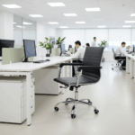 Aerolux Management Office Chair PVC – Nyaman & Bergaya - Gambar 2