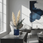 Aroha B Blue Vas Kaca – Keindahan yang Transformatif - Gambar 4