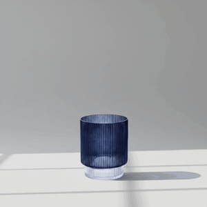 Aroha B Blue Vas Kaca – Keindahan yang Transformatif - Gambar 2