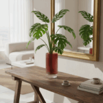 Aroha C Red Vas Kaca – Elegan & Berkelas untuk Dekor Ruang - Gambar 4