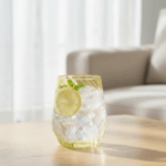 Bagare Yellow Glass Vase Decoration - Image 4