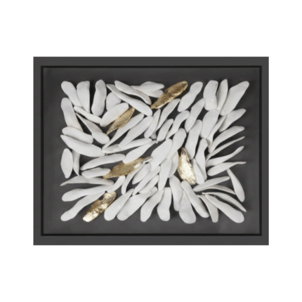 Basinger Seni Dinding A – Visual Abstrak yang Menenangkan