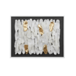 Basinger Seni Dinding B – Karya Seni dengan Tekstur Mewah