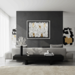 Basinger Seni Dinding B – Karya Seni dengan Tekstur Mewah - Gambar 3