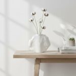 Baumwolle Vas Keramik – Karya Elegan untuk Dekor Premium - Gambar 2