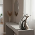 Lumaca Patung Sedang Abu-Abu – Home Decoration Eksklusif - Gambar 2