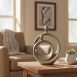 Sorella Patung Keramik Besar – Dekorasi Mewah dan Elegan - Gambar 2