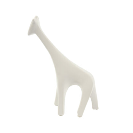 Giraffe White Patung Keramik – Dekorasi Rumah Berkarisma