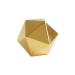 Cain Gold Patung Keramik – Dekorasi Rumah Visioner