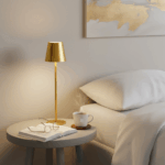 Eclipta Table Lamp Alas Bundar – Cahaya Mempesona - Gambar 2