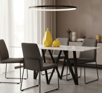 Onara Dining Table – Kemewahan Abadi & Pengalaman Elegan. 