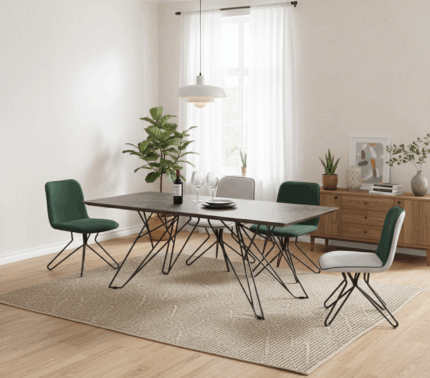 Veloom Dining Table – Pengalaman Dining Table yang Modern.