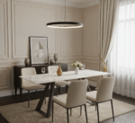 Pylon Dining Table – Kemewahan Modern dengan Garansi Abadi - Gambar 3